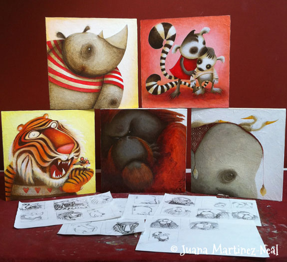 Illustrations for Rendez Zoo Illustrations for Rendez Zoo